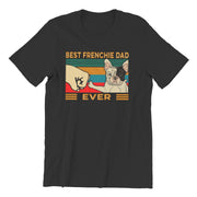 Best Frenchie Dad Ever     Men's T-Shirt