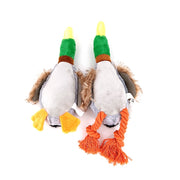 Plush Squeaky Mallard Duck Dog Toy