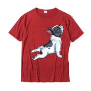 Namaste French Bulldog Yoga Men's T-Shirt