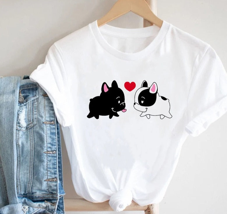 Funny Frenchie Love Women's T-Shirt