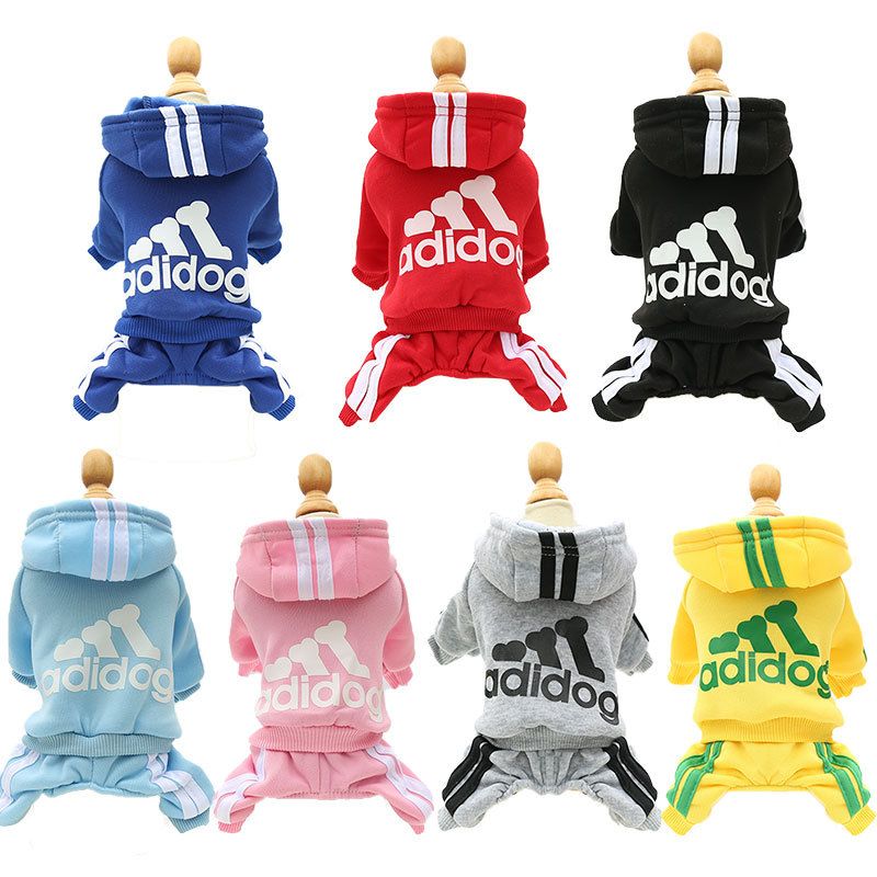 Adidog Cozy One-Piece Dog Tracksuit