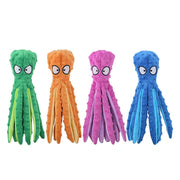 Cute Plush Octopus Interactive Dog Toy