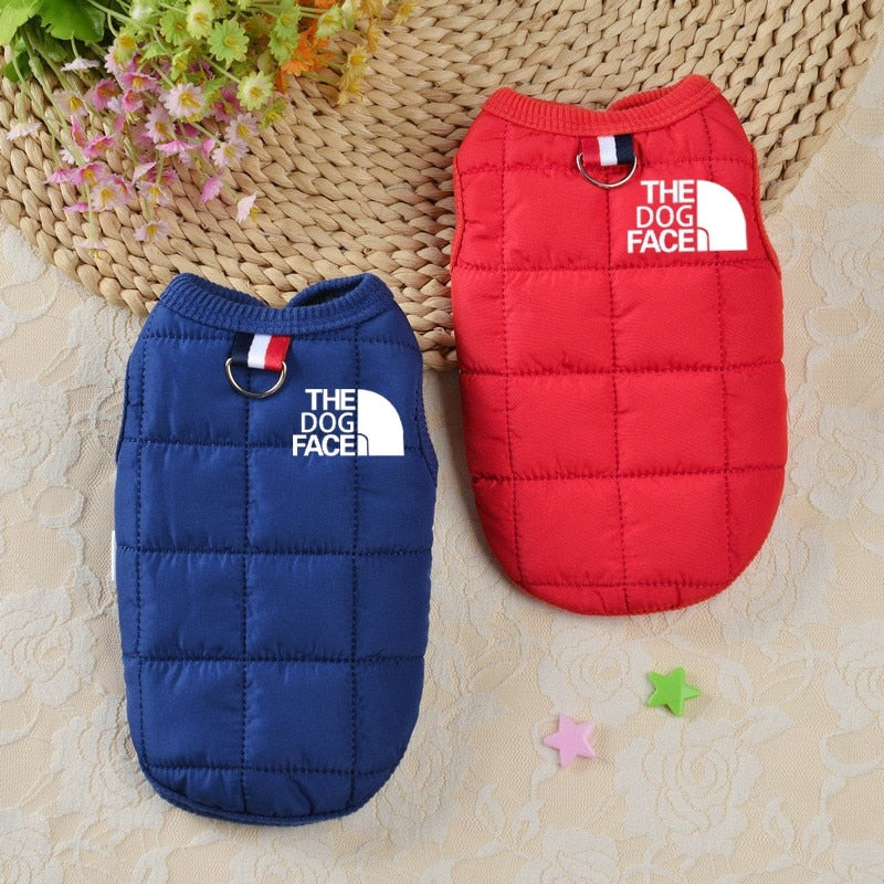 The Dog Face Fleece-Lined Quilted Vest