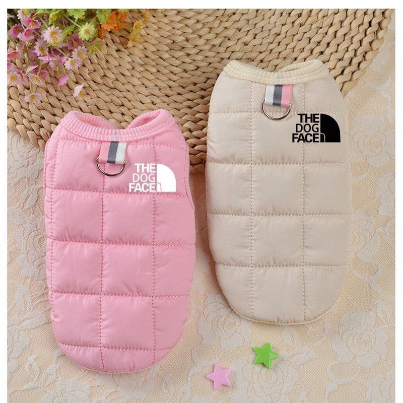 The Dog Face Fleece-Lined Quilted Vest