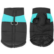 Waterproof Color Block Dog Puffer Vest