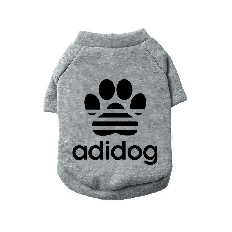 Adidog Paw Print or Bones Dog Sweatshirt