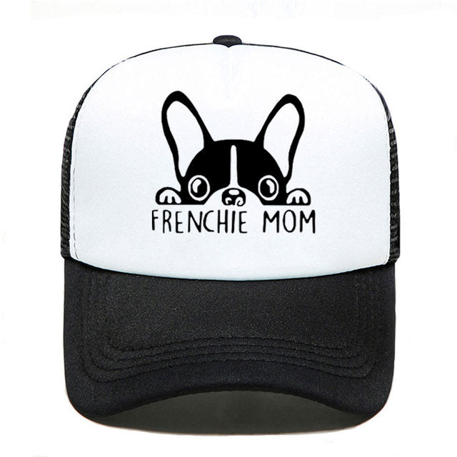 Frenchie Mom Adjustable Trucker Hat