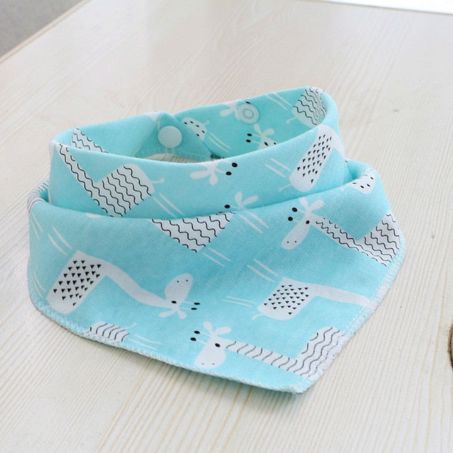 Pastel Patterned Cotton Dog Bandana