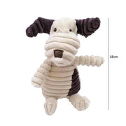 Assorted Animals Corduroy Stuffed Dog Toy