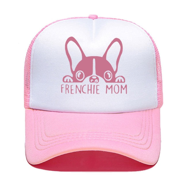 Frenchie Mom Adjustable Trucker Hat