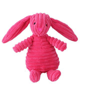 Assorted Animals Corduroy Stuffed Dog Toy