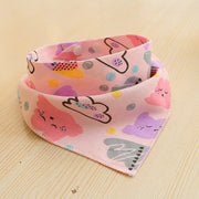 Pastel Patterned Cotton Dog Bandana