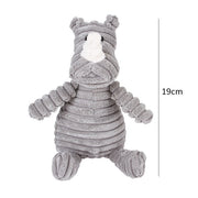 Assorted Animals Corduroy Stuffed Dog Toy