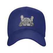 French Bulldog Zentangle Baseball Cap