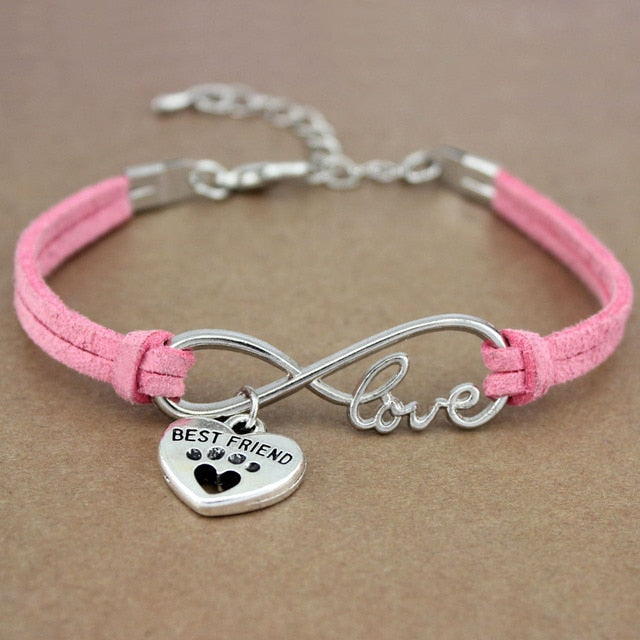 Best Friends Love Suede Rope Bracelet