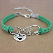 Best Friends Love Suede Rope Bracelet