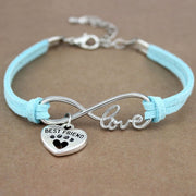 Best Friends Love Suede Rope Bracelet