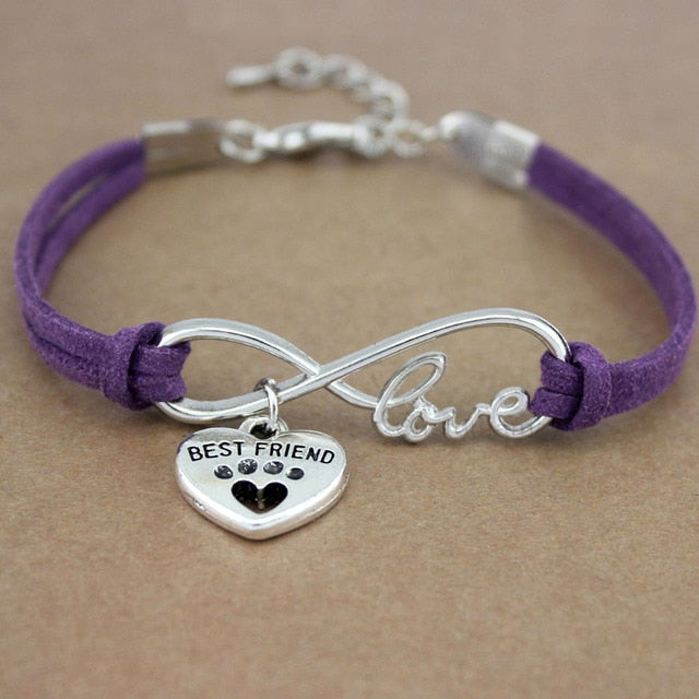 Best Friends Love Suede Rope Bracelet