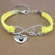 Best Friends Love Suede Rope Bracelet