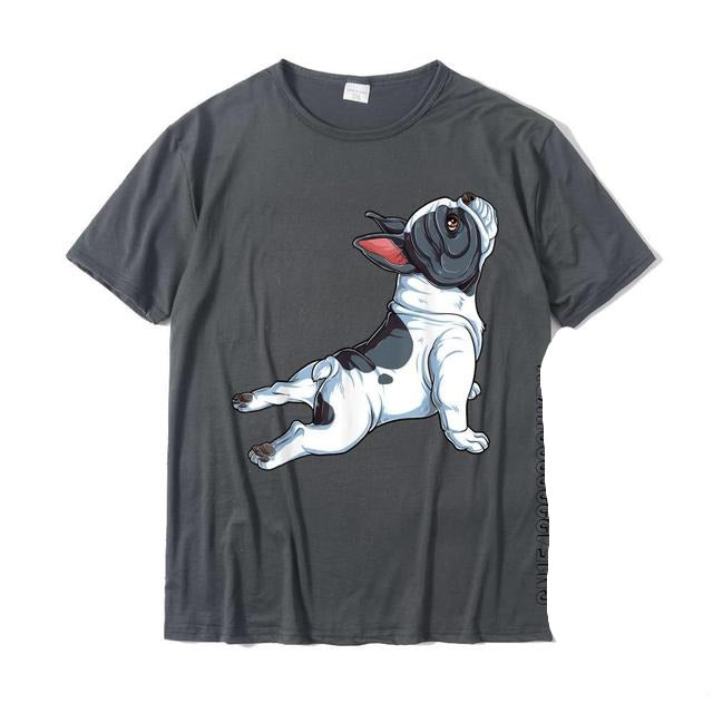 Namaste French Bulldog Yoga Men's T-Shirt