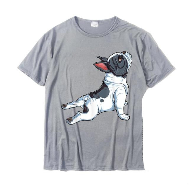 Namaste French Bulldog Yoga Men's T-Shirt