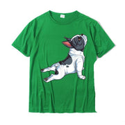 Namaste French Bulldog Yoga Men's T-Shirt