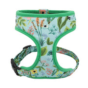 Bright Floral Print Nylon Dog Harness