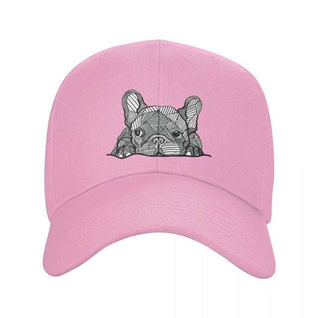 French Bulldog Zentangle Baseball Cap