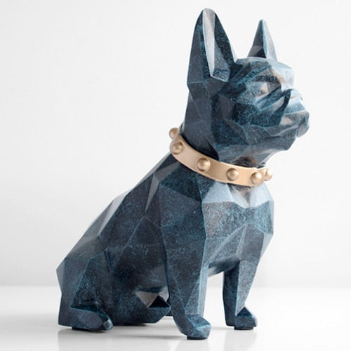 Petite Resin French Bulldog Coin Bank