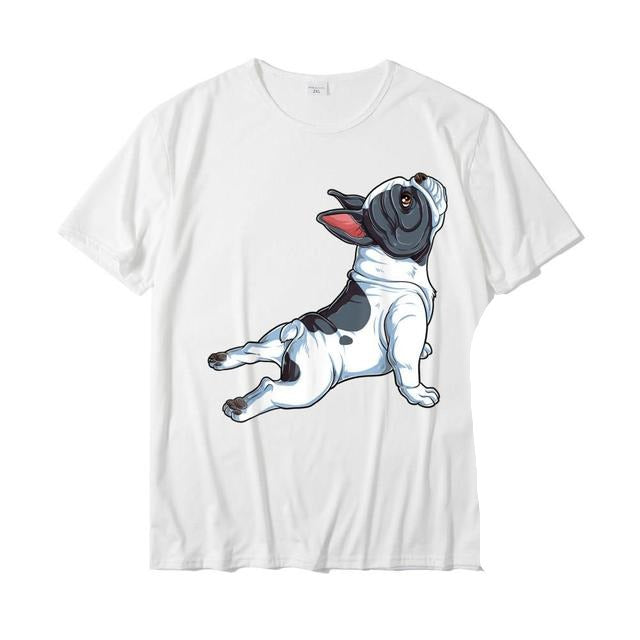 Namaste French Bulldog Yoga Men's T-Shirt