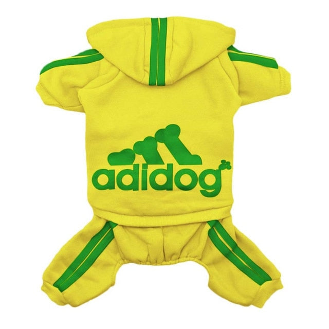 Adidog Cozy One-Piece Dog Tracksuit