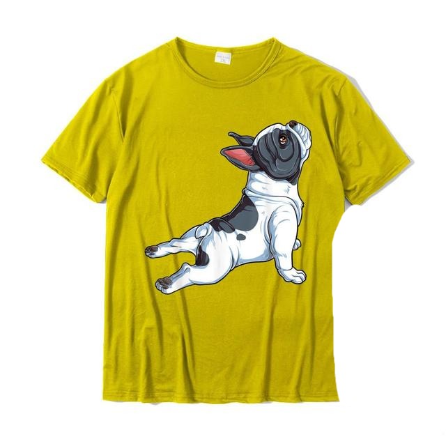 Namaste French Bulldog Yoga Men's T-Shirt