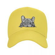 French Bulldog Zentangle Baseball Cap