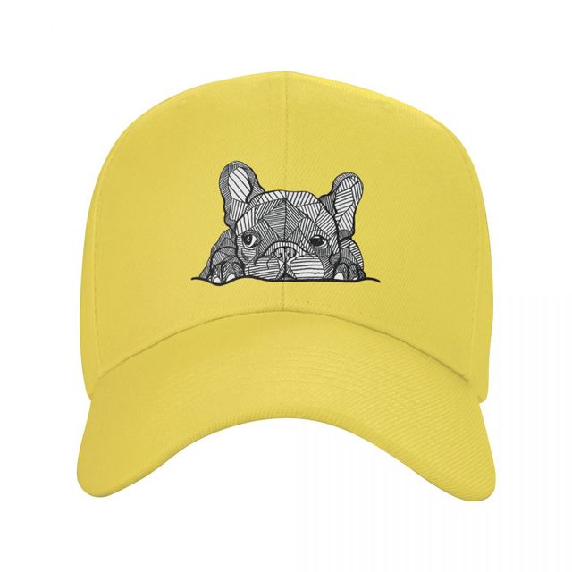 French Bulldog Zentangle Baseball Cap