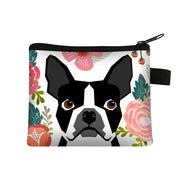 French Bulldog Zippered Coin Purse