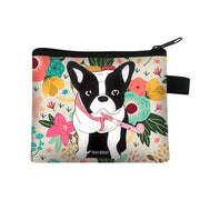 French Bulldog Zippered Coin Purse