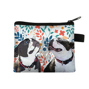 French Bulldog Zippered Coin Purse